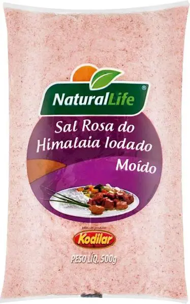 Sal Moido Rosa do Himalaia Natural Life 500g