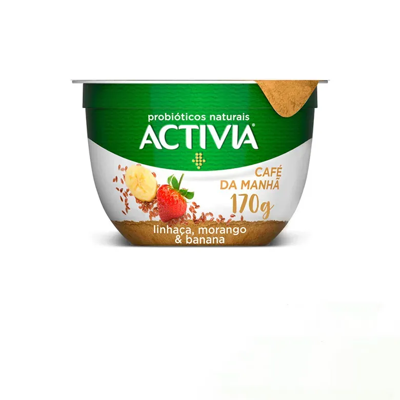 Leite Ferm. Activia Café da Manhã